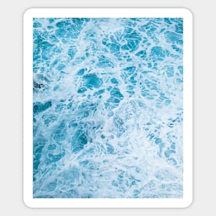 Blue Ocean Waves Sticker